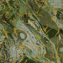 Marbled Earth Metallic - Green