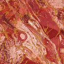 Marbled Earth Metallic - Red