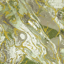 Marbled Earth Metallic - Sage