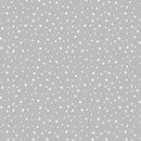 Meowy Christmas Snow Dots - Light Grey