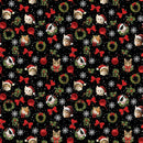Merry Cats Toss - Black/Multi