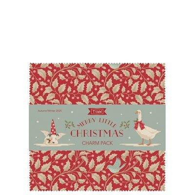 Merry Little Christmas 5"  Squares - 40 pcs