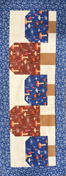 Midnight Flora - Family Fun-gi Table Runner Quilt Kit