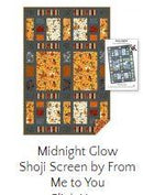 Midnight Glow Shoji Screen Kit -Gray