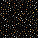 Midnight Masquerade Vintage Confetti Toss - Black