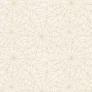 Midnight Masquerade Vintage Spider Web - Ecru