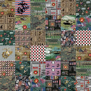 Military Marines 60" Cheater Quilt - Green