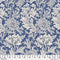 Morris & Co Wandle Chrysanthemum Tonal - Blue