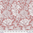 Morris & Co Wandle Chrysanthemum Tonal - Coral