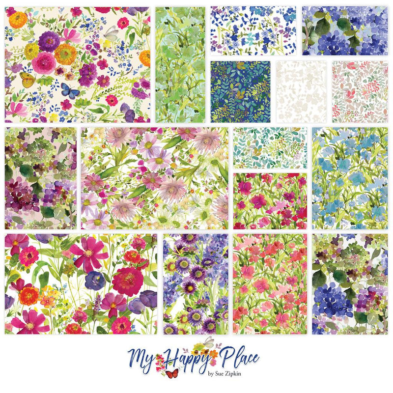 My Happy Place 2.5" Strip Roll - 40 pcs