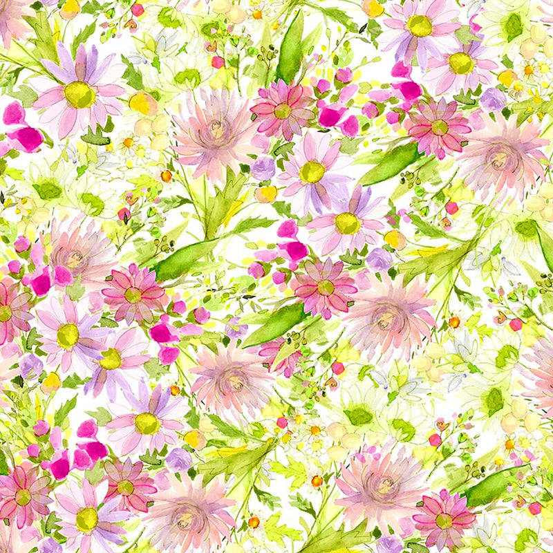 My Happy Place Daisies - Light Pink