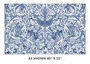 Mythic Forest 108" Wideback - Blue