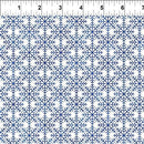 NYSNO (New Snow) Snowflake Grid - Blue