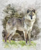 Natures Window - Wolf Panel  36" X 43.5"