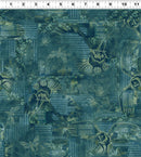 Night Whispers Owl Collage - Dark Teal