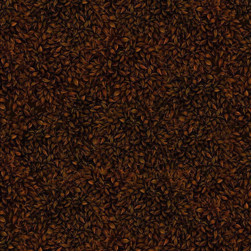 Nightfall Tiny Leaves - Brown