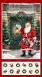 Old Saint Nick 24" Santa Panel - Red