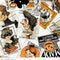 Old Made Scattered Cards Off White