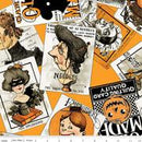 Old Made Scattered Cards Orange