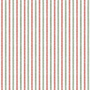 -One Snowy Day - Stripe - Red/Green