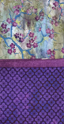 Oriental Gardens - Purple  Pillowcase Kit