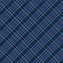 Owl Always Love You Tartan Plaid - Navy