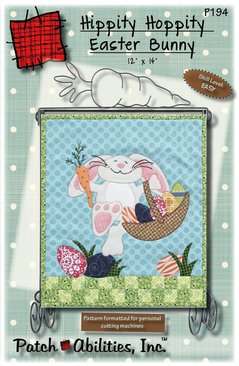 P194 - Hippity Hoppity Easter Bunny – Bits 'n Pieces Quilt Shop