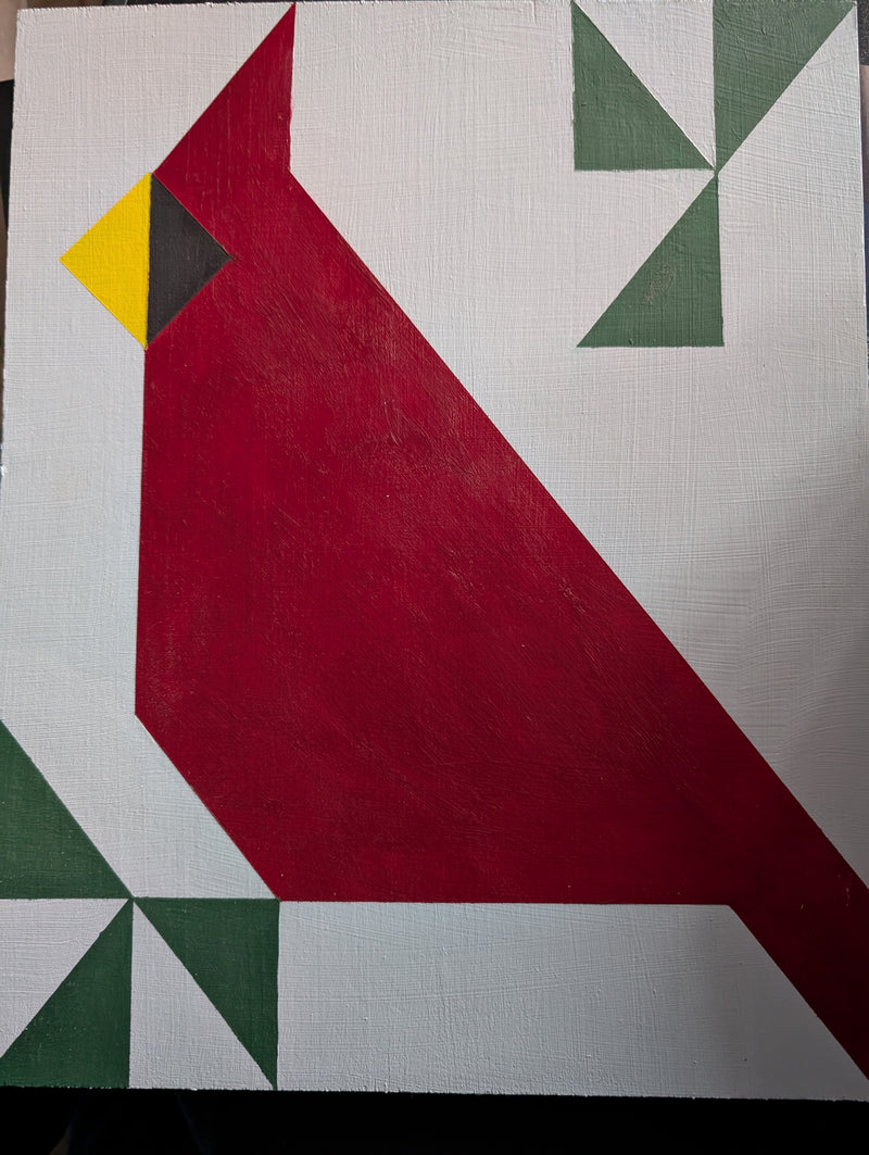 NEQE 2025 - Sat. April 12th 8:30-11:30, Barn Quilt Painting with Dennis Duggan