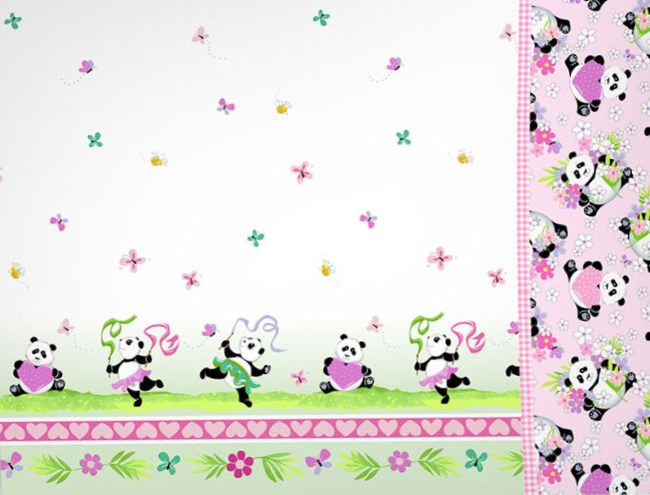 Panda Party Pillowcase Kit