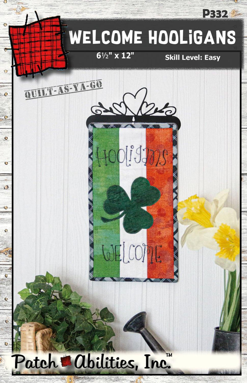 Patch Abilies - P332 Welcome Hooligans Pattern & Hanger