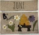 Patch Abilities- MM13-6 June Monthly BOM Calendar Series Wool Kit