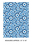 Patriotic 108" Banner Celebration - Blue