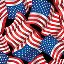 Patriotic 108" Flag Celebration - Black