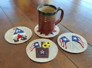 Patriotic DIY Coasters Kit