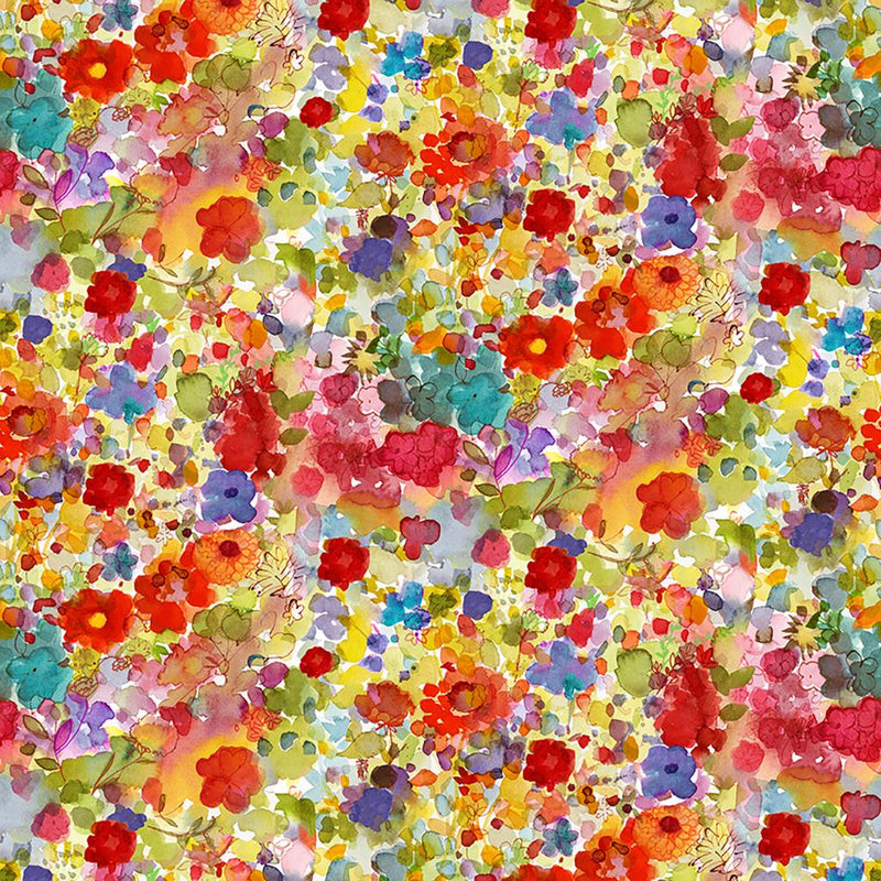 Poppy Dreams Washed Floral - Multi