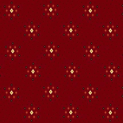 Quiet Grace Diamond Clusters - Cranberry