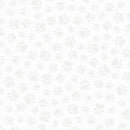 Quiling Illusions Paw Prints - White