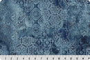 Quilting Cuddle Barely Basics Stonewash - Dark Sea