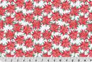 Quilting Cuddle Christmas Keepsake Poinsettias - Cardinal