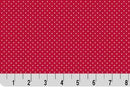 Quilting Cuddle Cottage Rose Lane Bitty Dot - Candy Apple