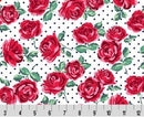 Quilting Cuddle Cottage Rose Lane Briar - Snow