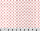 Quilting Cuddle Cottage Rose Lane Gingham - Seashell