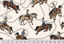 Quilting Cuddle Echoes of the Range Saddle Ranch - Natural