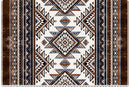 Quilting Cuddle Echoes of the Range Santa Fe - Chocolate
