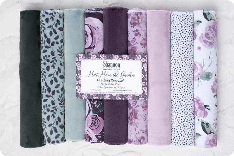 Quilting Cuddle Fat Quarter Pack - Meet Me in the Garden