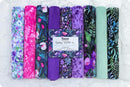 Quilting Cuddle Fat Quarter Pack - Whispering Bloom - Purple