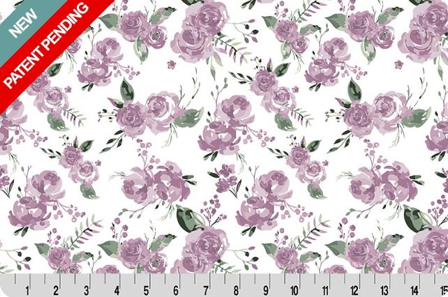 Quilting Cuddle Garden Bouquet - Snow