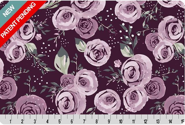 Quilting Cuddle Garden Roses - Woodrose