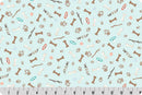 Quilting Cuddle Puppy Playdate Fetch - Seaglass
