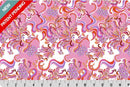 Quilting Cuddle Wanderlust Paisley - Pink